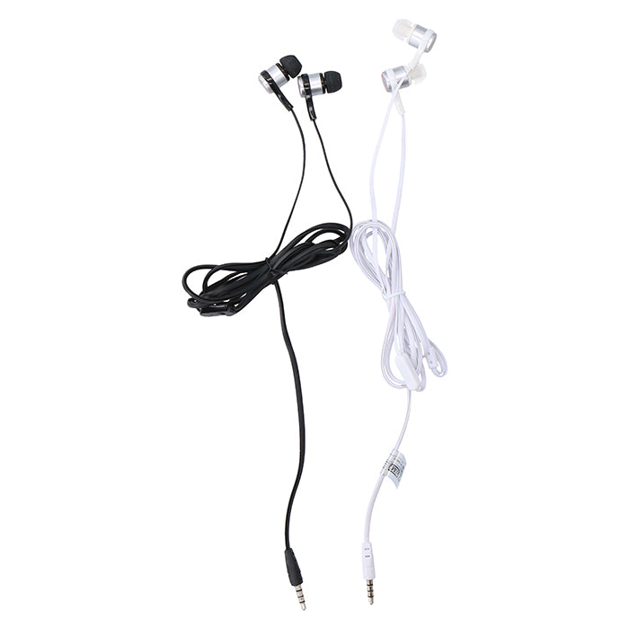 In-ear øretelefoner med mikrofon og kontrolknap - Allride