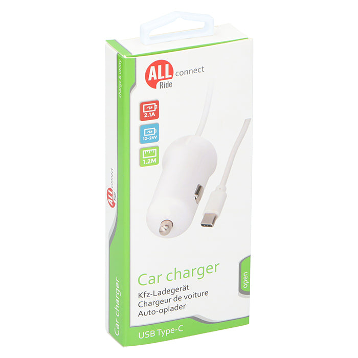 Cigarettænder Oplader - 0 cigarettænder oplader, USB - allride