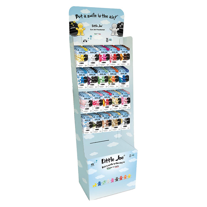 Display med 160 duftfriskere i 14 varianter - Little Joe