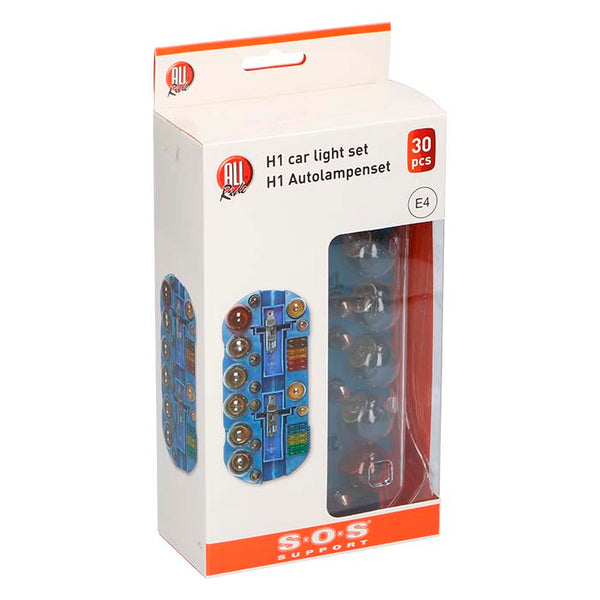 Allride SOS Support H1 pærekit 12V inkl. Sikringer