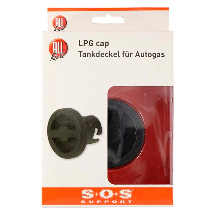 Tankdæksel - Universelt tankdæksel, LPG gas - allride