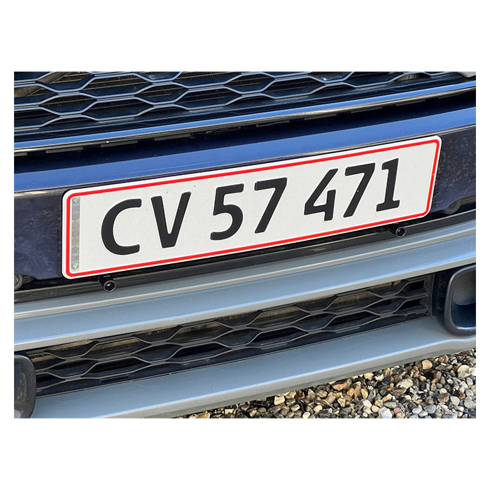 Vildtfløjte wind-aktiv 2 stk - sort, monteres uden værktøj, beskyt dyr og bil - avant