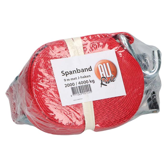 Spænderem - heavy duty, 2 kroge - allride (2 kroge)