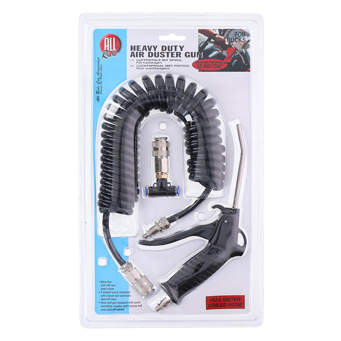 Luftpistolsæt - spiralslange, heavy duty - allride