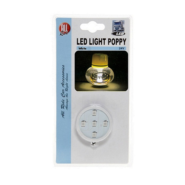LED-lys 24V til Poppy luftfrisker hvid - Poppy