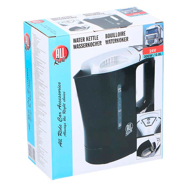 Elkedel 24V 300W 0,8L til bil/camping - Allride