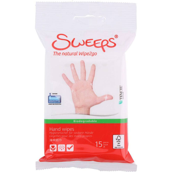 Renseservietter Kompakt - Sweeps, Hænder - newco