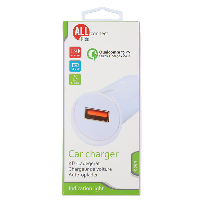 USB-cigarettænderudtag med Fast Charge - Allride