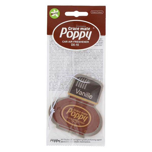 Duftkort Vanilla til bil og hjem - Poppy