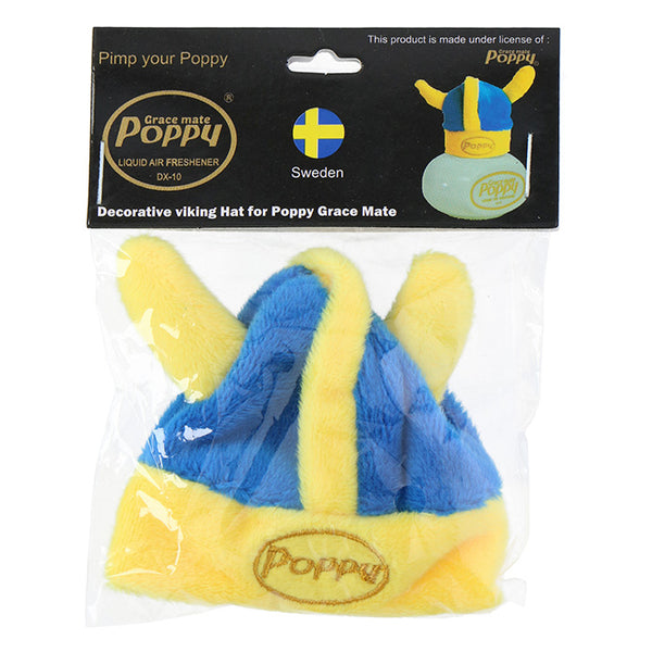 Vikingehat til Poppy luftfrisker i svensk design - Poppy Hue i Sverige Design
