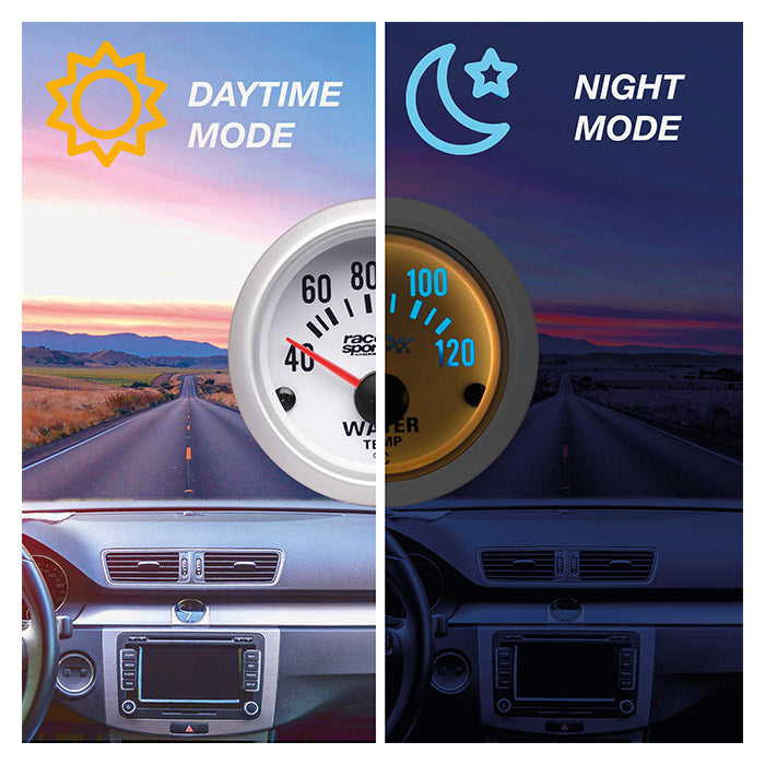 Vandtemperaturmåler 52 mm celsius 12V - Racesport