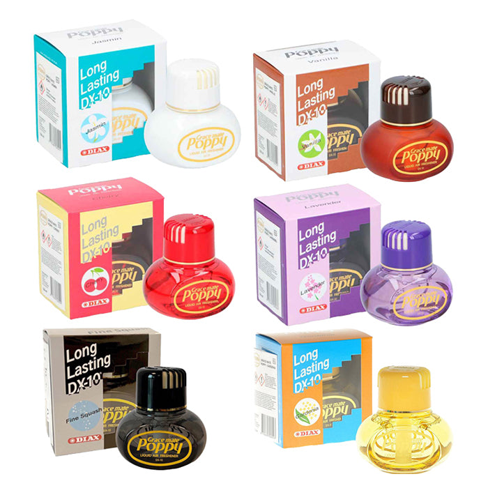 Luftfrisker 27 stk. sortiment inkl. display - Poppy