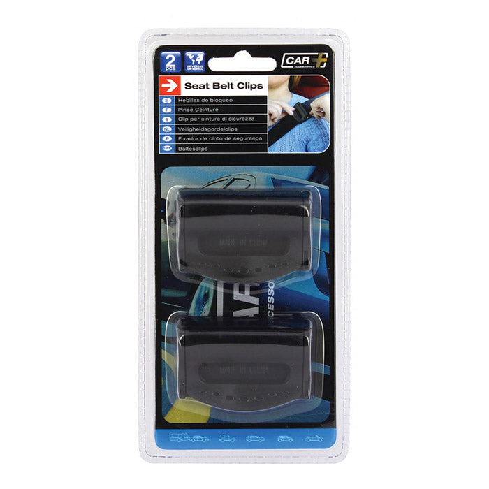 Seleforlængende seleklemme 2 stk - justerbar komfort i bilsædet, Avant