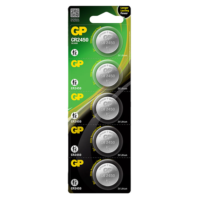 Knapcellebatteri - 5 - gp-batteri