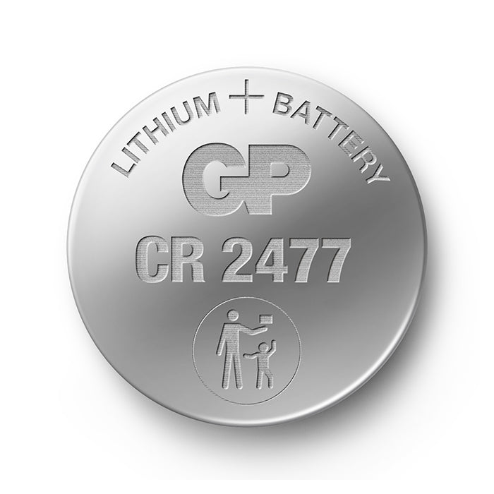GP knapcelle, Lithium, CR2477, 1-pak