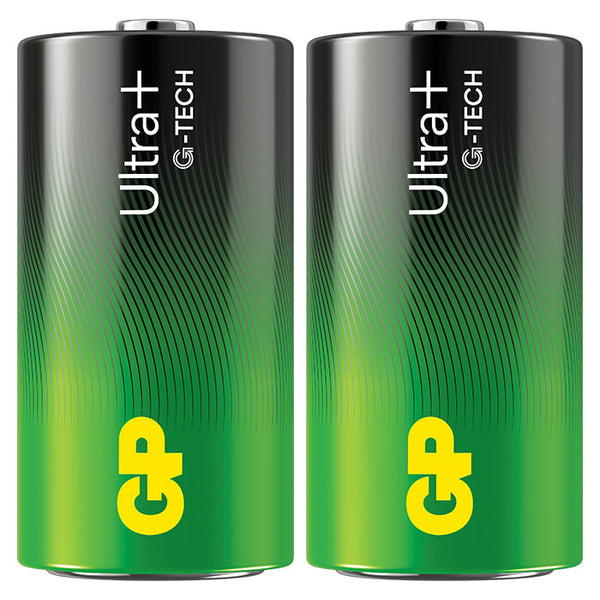 C-batteri (LR14) 2-pak - GP Ultra Plus