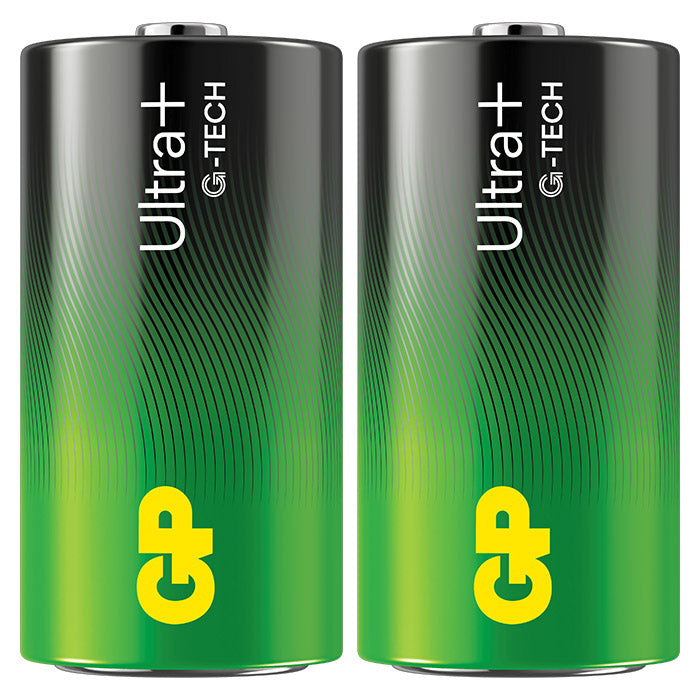 C-batteri (LR14) 2-pak - GP Ultra Plus