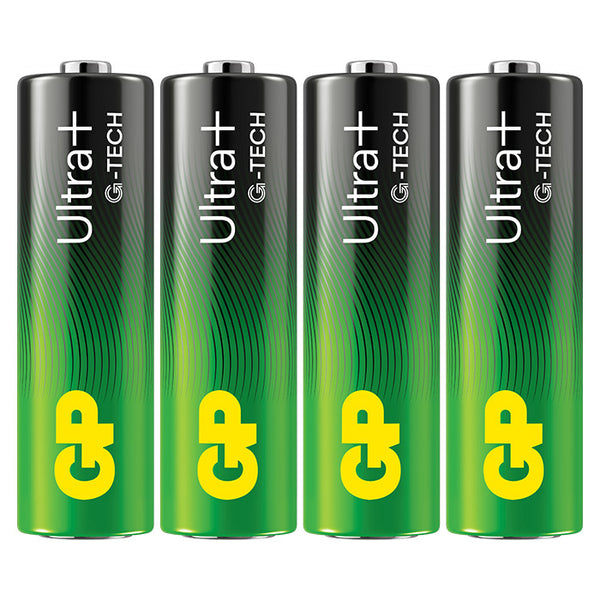 AA-batteri Alkaline 4-pak - GP Ultra Plus