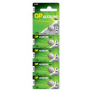GP knapcelle 1,5V, LR44/A76, 5-pak