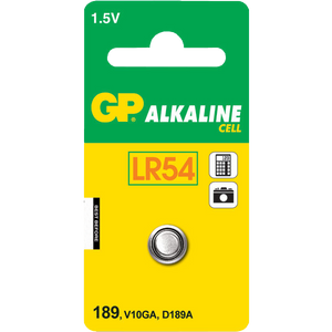 Gp lr54/lr1130 batteri stk.