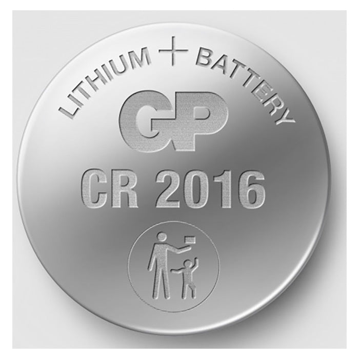 Knapcelle CR2016 lithium 1 stk - GP