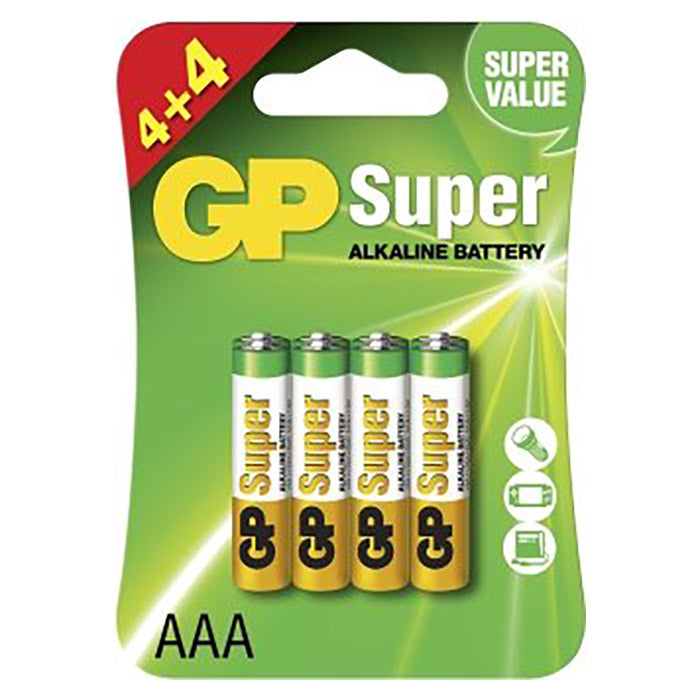 Alkalinebatterier - gp-batteri