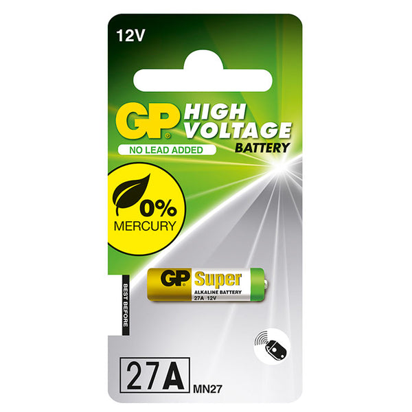 27A 12V alkalisk specialbatteri - GP