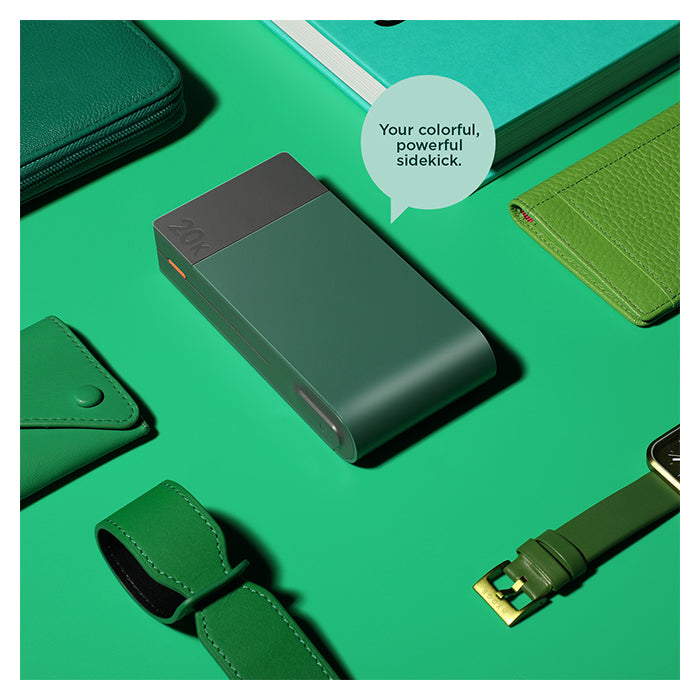 Powerbank 20.000 mAh USB-A & USB-C 22,5W hurtigopladning bærbar oplader - GP