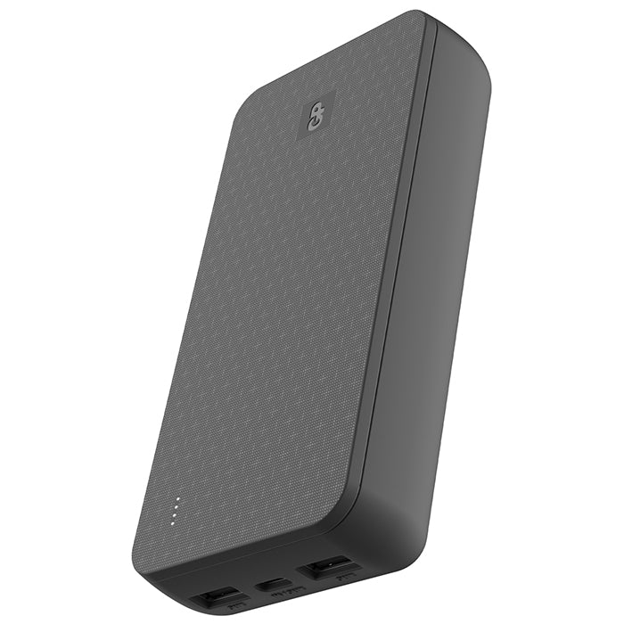 Powerbank 20000 mAh USB-C PD + USB-A LCD-display hurtigopladning - GP