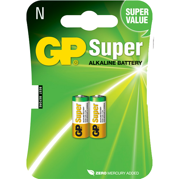 LR1 (910U) alkaliske batterier 2-pack - GP