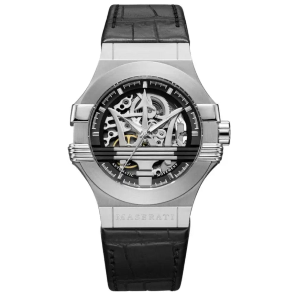 Maserati R8821108001 Potenza Automatic sølv herreur