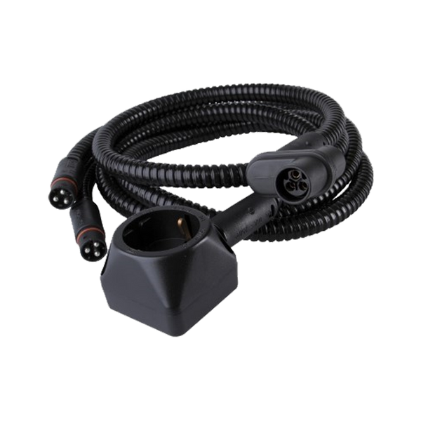 Forgreningssæt til kabinevarmer med stikkontakt - DEFA