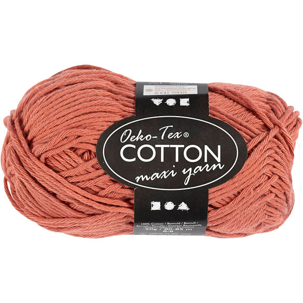 Terrakotta Bomuldsgarn 8/8 - 50g, 80-85m