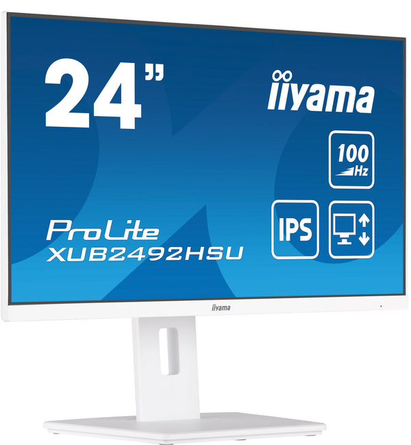 iiyama ProLite XUB2492HSU-W6 24 IPS 1920 x 1080 (Full HD) HDMI DisplayPort 100Hz