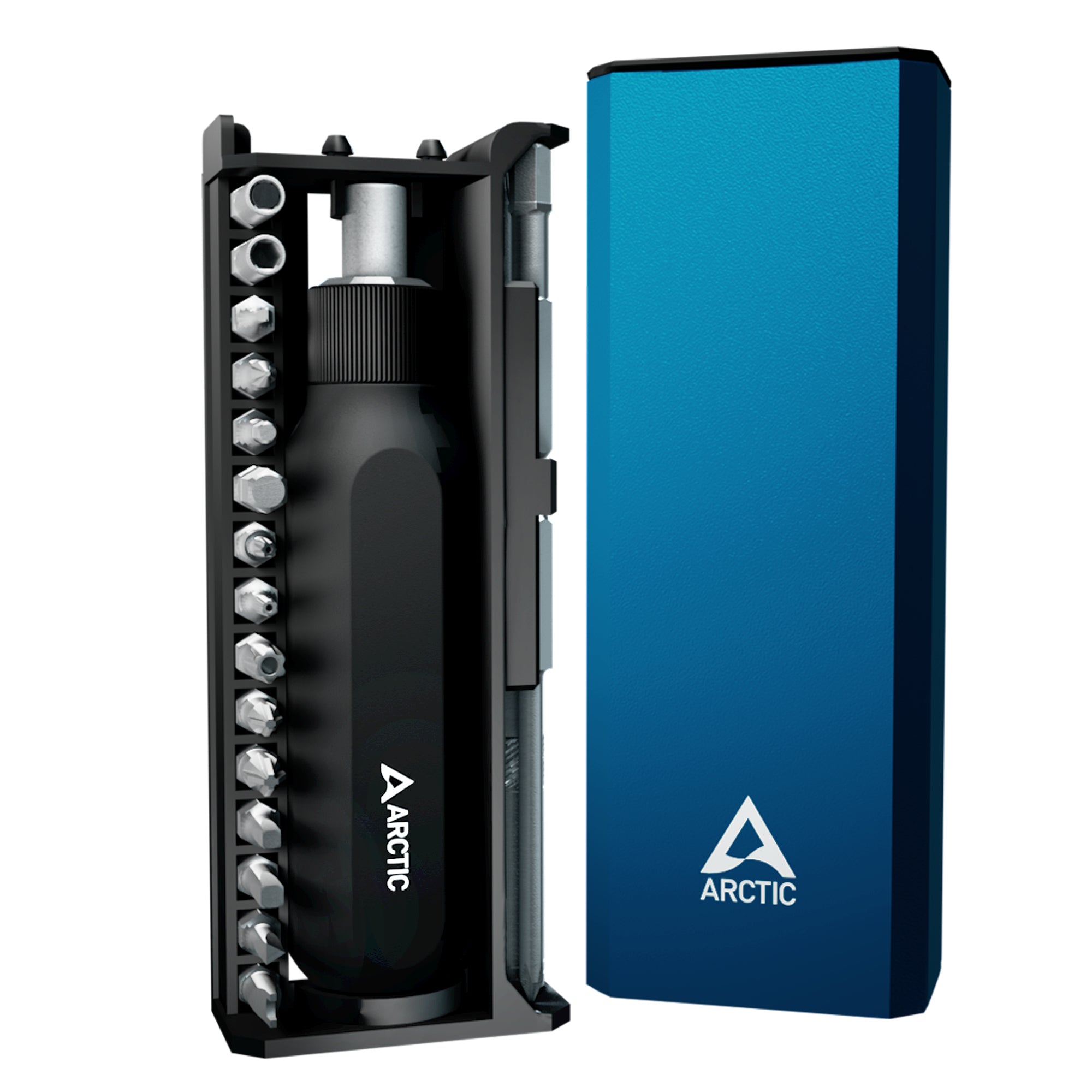 ARCTIC Skraldeskruetrækker med bit og sokkelsæt