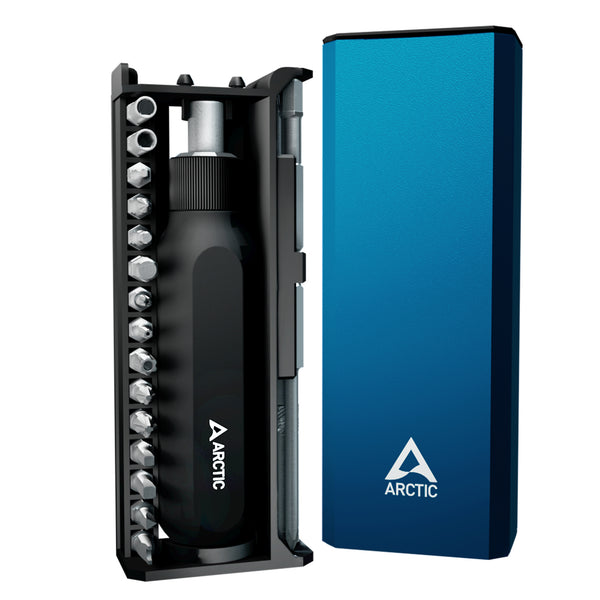 ARCTIC Skraldeskruetrækker med bit og sokkelsæt