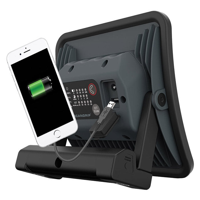 Arbejdslampe 1200 lm CCT-scan 2500 - 6500K IP67/IK07 - Scangrip