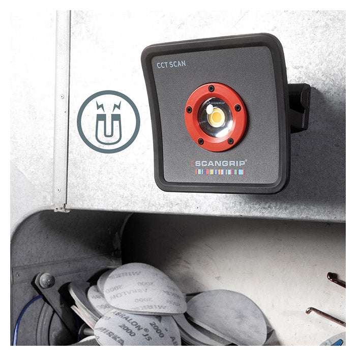 Arbejdslampe 1200 lm CCT-scan 2500 - 6500K IP67/IK07 - Scangrip