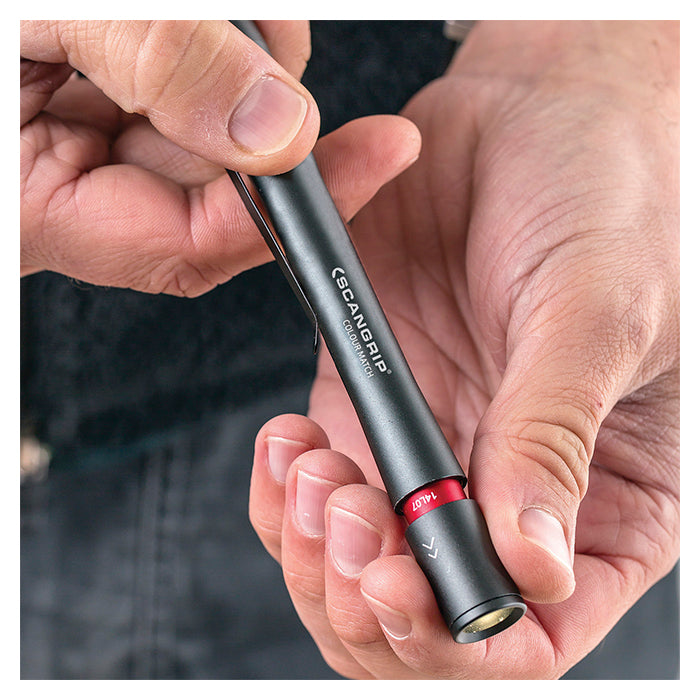 Scangrip Matchpen, Pencillygter