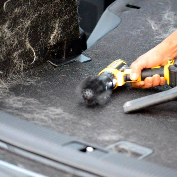 Roterende dyrehårsbørste til skruemaskine - effektiv fjernelse af hundehår - Twisstar