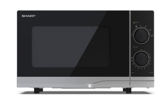 SHARP YC-PS201AE-S Mikrobølgeovn Fritstående 700W 20 liter Sølv