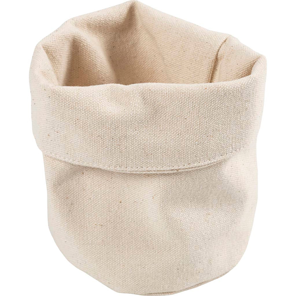 Stofkurve, H: 14,5 cm, diam. 9 cm, 385 g, lys natur, 2 stk./ 1 pk.