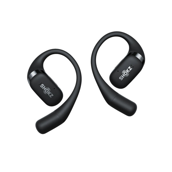 SHOKZ OpenFit Hovedtelefoner Trådløs Ørekrog Opkald/Musik/Sport/Hverdag Bluetooth Sort