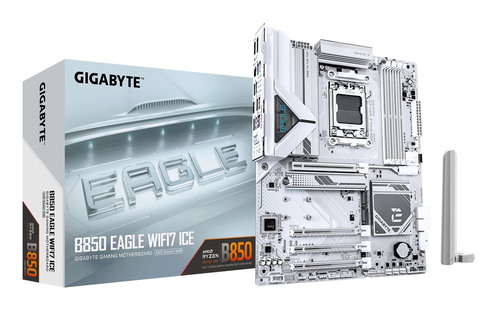 Gigabyte B850 EAGLE WIFI7 ICE ATX LGA1851 sokkel AMD B850