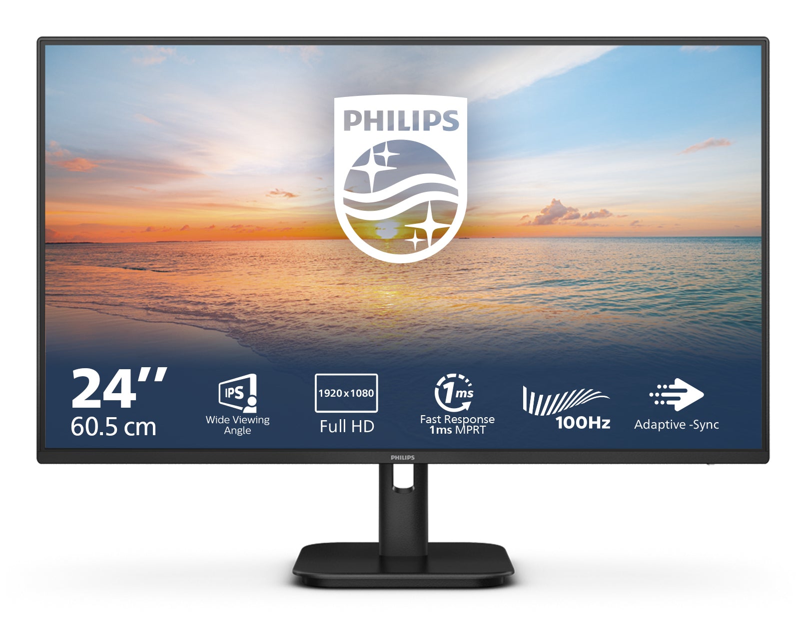 Philips 24E1N1100A 24 IPS 1920 x 1080 (Full HD) VGA (HD-15) HDMI 100Hz