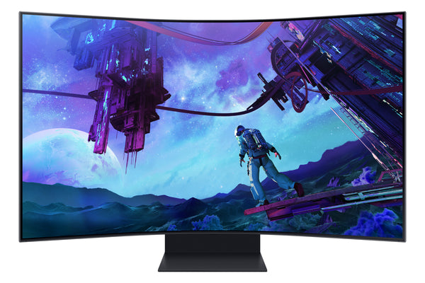 Samsung Odyssey Ark S55CG970NU 55 VA 3840 x 2160 (4K) HDMI DisplayPort 165Hz