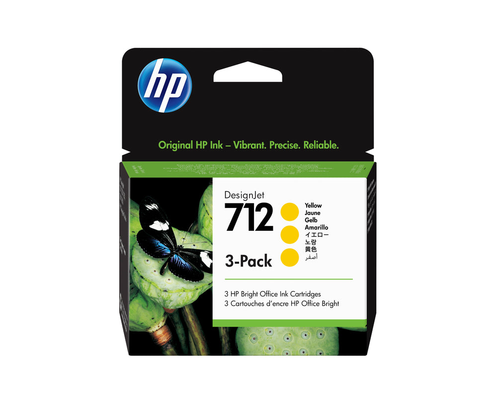 HP 712 Gul Blæk 3ED79A