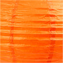Rispapirlampe, diam. 20 cm, orange, 1 stk.