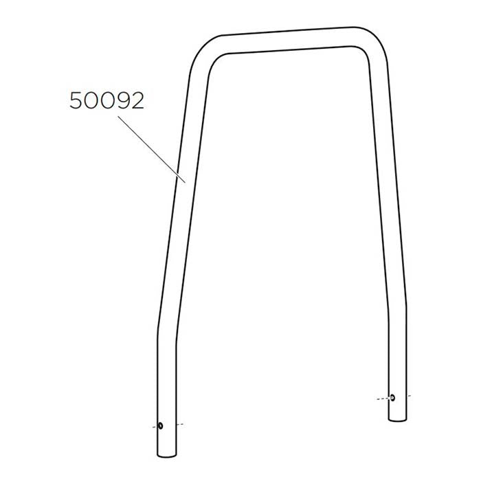Støttebøjle til Thule 949 - ekstra stabilitet til tagbøjler - Thule