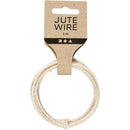 Jute wire, tykkelse 2-4 mm, hvid, 3 m/ 1 pk.
